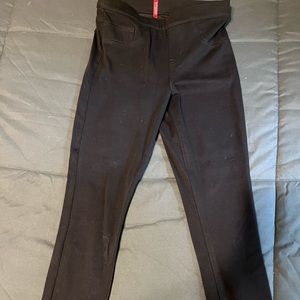 Spanx Jean-ish black skinny jeans